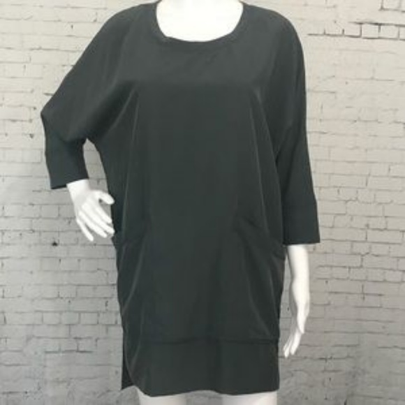 Gray Long Sleeve Dress - Picture 5 of 7